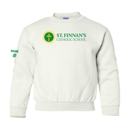 Gildan Youth Finnan Printed Crewneck Thumbnail