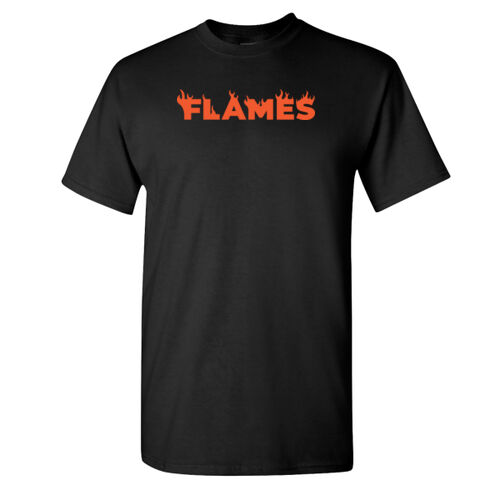 Gildan Men's Flames Printed T-Shirt Thumbnail